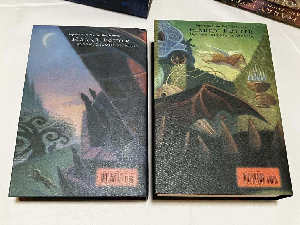 [USED] Harry Potter 5-volume set (5-volume set) with storage box and paper box