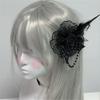 Elegant Flapper Fascinator Beaded Lace Rosette Headpiece for Special Event Wedding Engagement Headwear Hair Styling