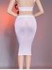 Ultrathin Transparent Women's Skirts High Elastic Body Sexy Lift Butt Mini Pencil Skirts Woman Clothing Slim Fit Bodycon Costume