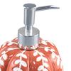 460ml Halloween Pumpkin Soap Dispenser Ceramic Refillable Hand Wash Dish Soap Dispenser Fall Bathroom Kitchen Decor