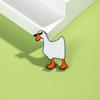 Spilla Creativa a Forma di Anatra Cartoon - Spilla in Lega Animale Carina per Vestiti