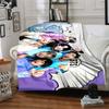 Music Box Adventure Flannel blanket, soft and warm, suitable for beds and sofas, all seasons, portable travel blanket. 0730137