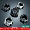 Для Casio G-Shock Rangeman 3410 GW-9400 Корпус з нержавіючої сталі Оновлення Металевий Безель Замінний Корпус Аксесуари