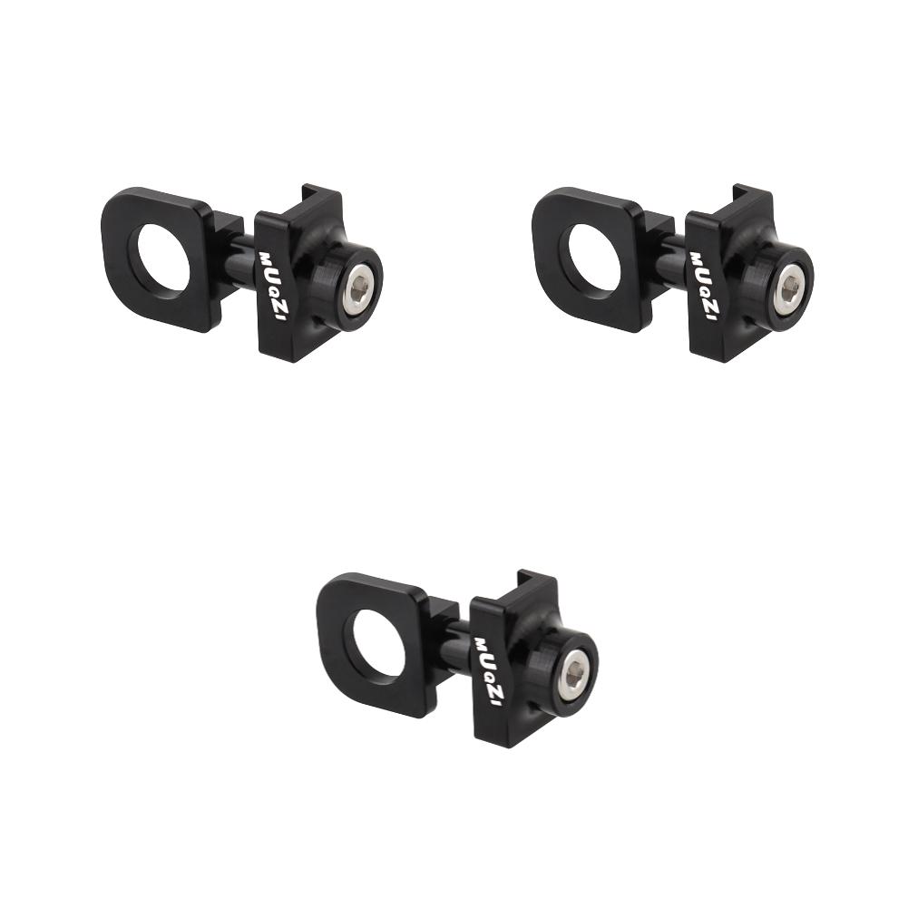 5-1PC Bicycle Chain Adjuster Aluminum Alloy CNC Bike Chain Tension Bolt Screw DIY Modification for Single Speed Bicycle Parts