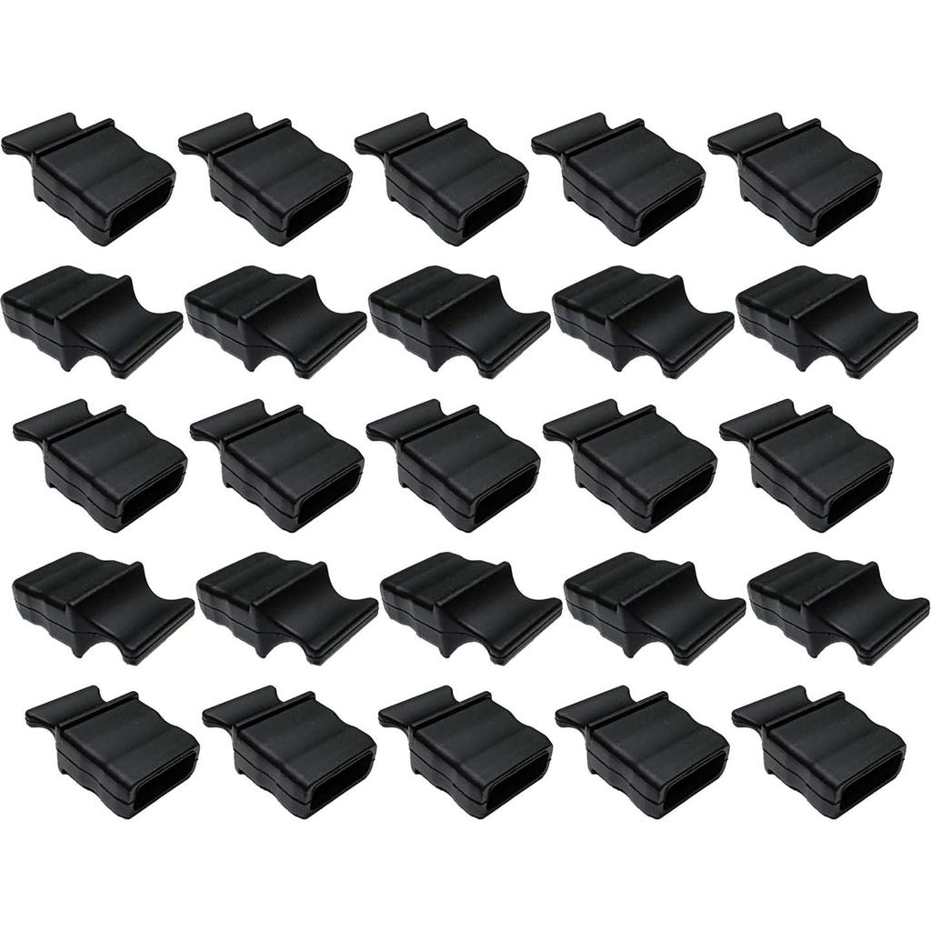 BUNGPUNG Dust Cover Cap QSFP28 Port Plug Protector Suitable for Open QSFP28 Slot On Network Interface Card Durable Soft Silicone Type L QSFP+ QSFP+