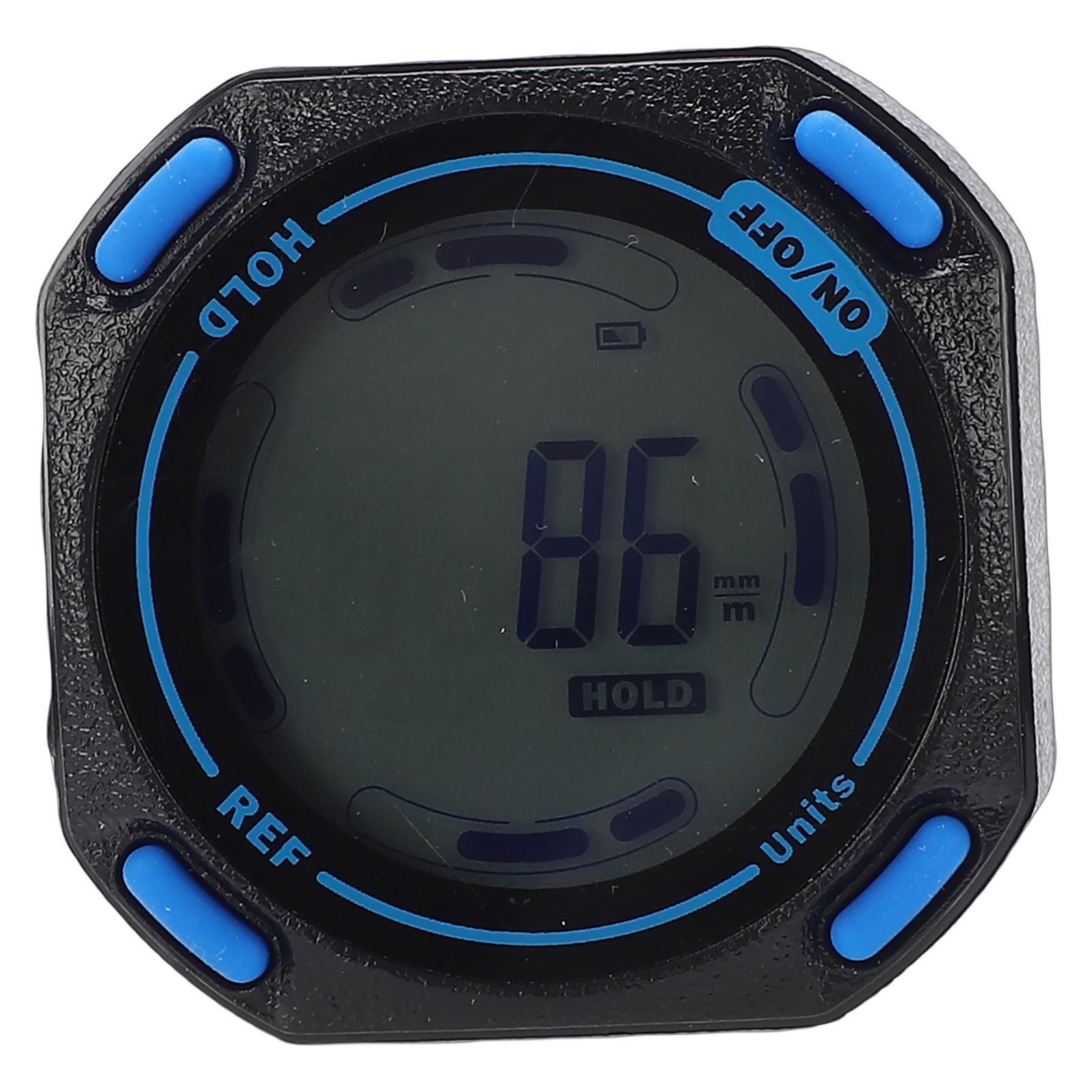 

Digital Inclinometer with Magnetic Base, Data Retention, Auto Shutdown, Multi Directional Angle Finder for Horizontal