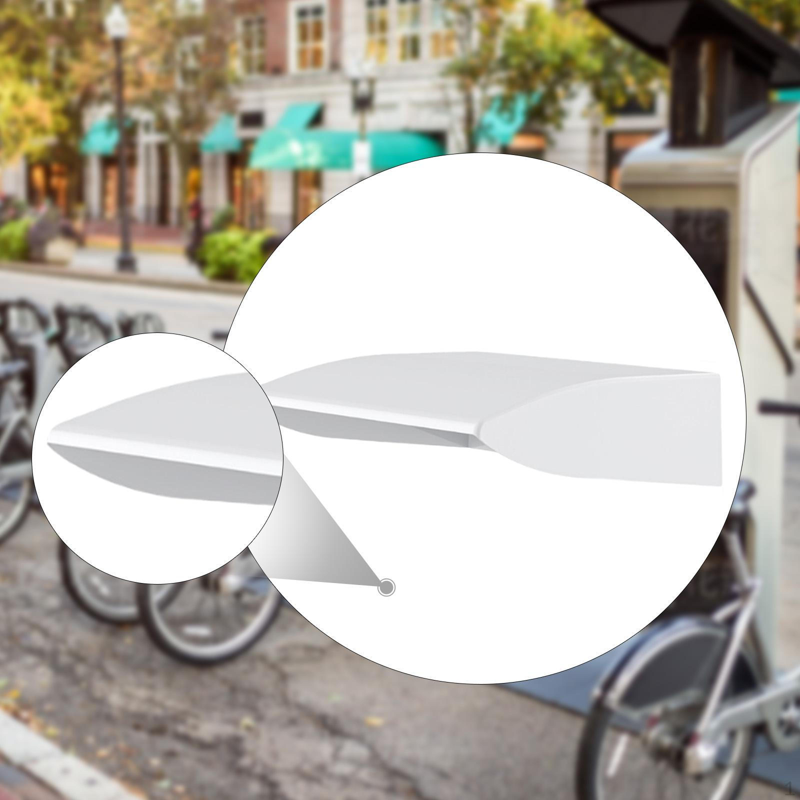 

Charging Station Awning Canopy Outdoor,for Electrical Equipment,Weather Resistant,Shelter Rain білий