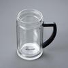 Heenoor Double-Wall Glass Tea Mug with Handle