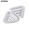 Front AC Air Condition Vent Outlet Cover Trim For Chevrolet Holden Equinox 2017-  Matte Interior Accessories Car Styling