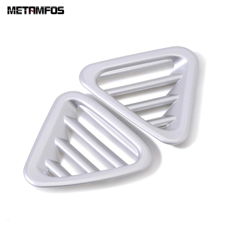 Front AC Air Condition Vent Outlet Cover Trim For Chevrolet Holden Equinox 2017-  Matte Interior Accessories Car Styling