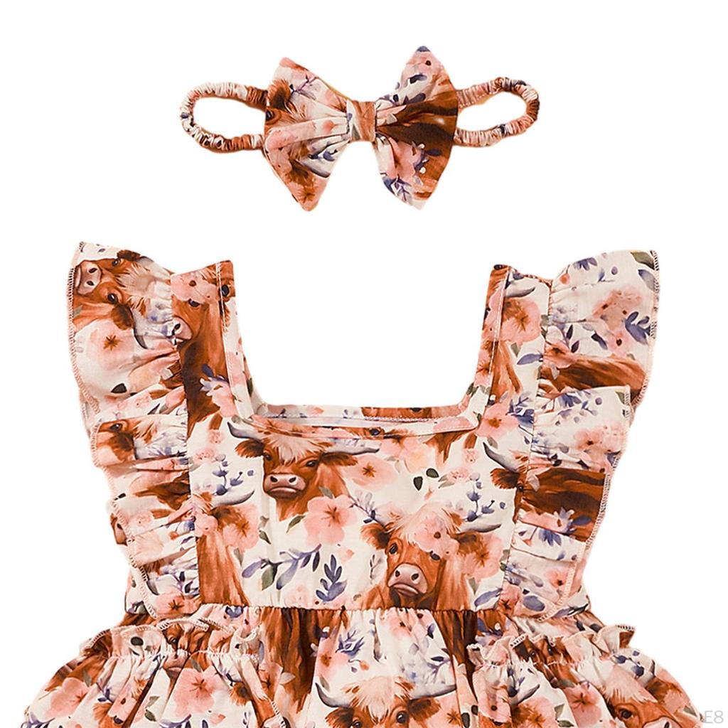 Baby Girls Romper Summer Clothing Cute Infant Ruffles Jumpsuit for Photo Props