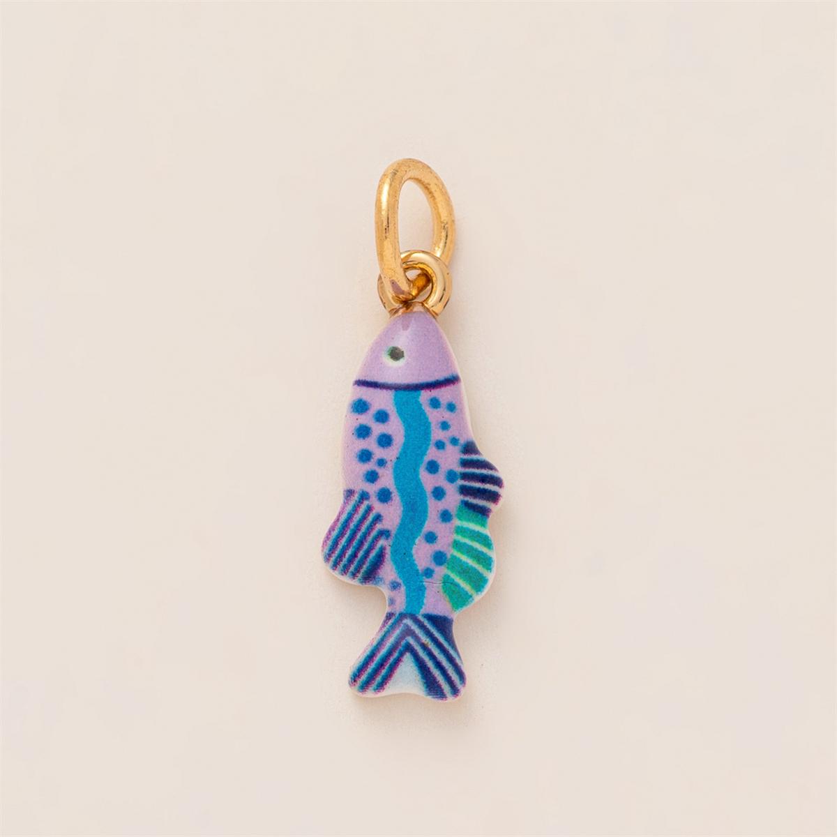 New Fashion Small Fish Series Stainless Steel Pendant DIY Personalized Accessory Women s Gold Plating