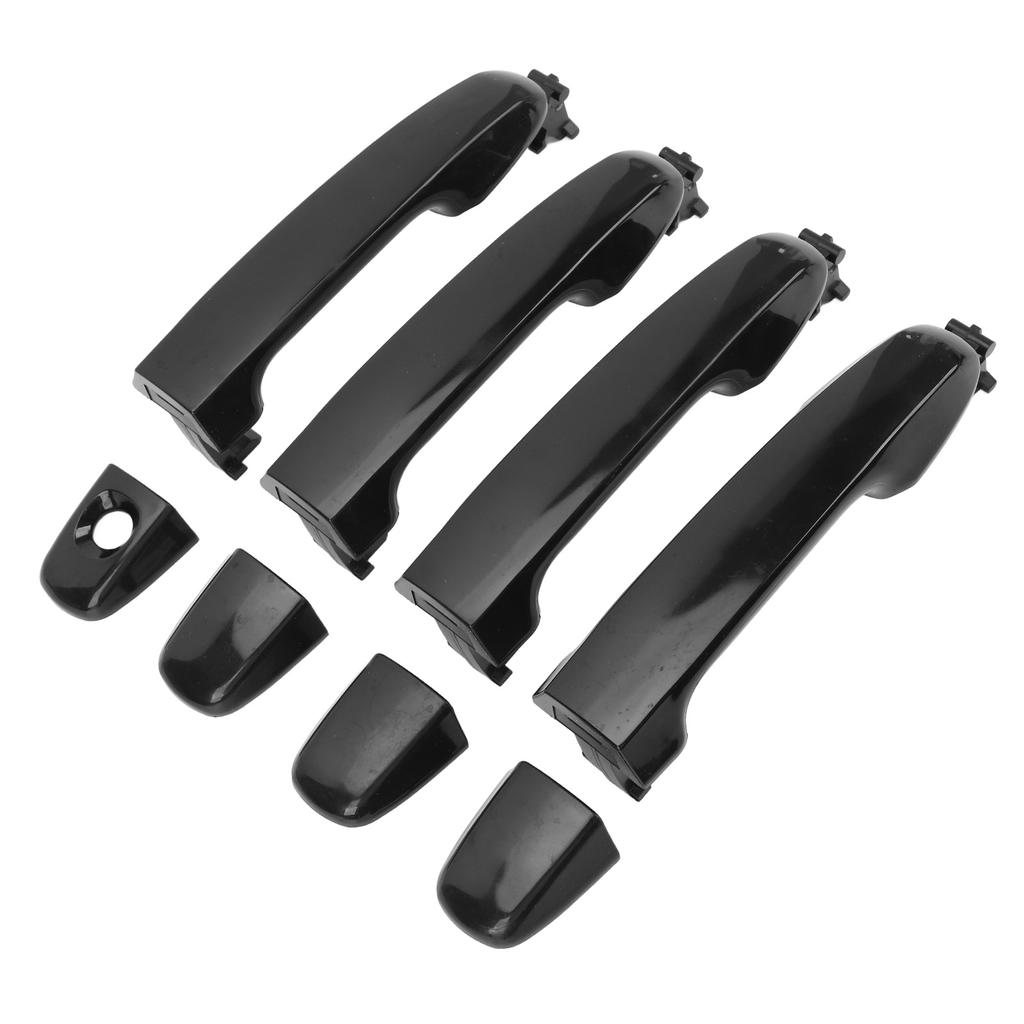 4PCS Outer Door Handle 69250 06020 C0 Front Rear Weatherproof Exterior Door Handle Black for Camry 2