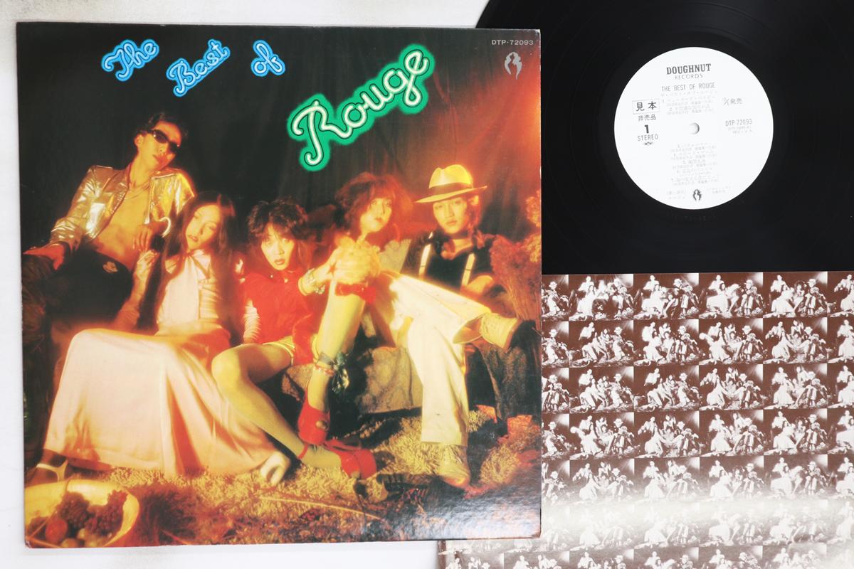

LP Record ROUGE - Best Of Rouge DTP72093PROMO DOUGHNUT 1975 Japan Japanese Pop/Rock Used