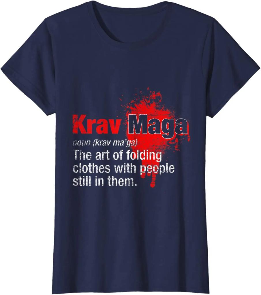 Israel Self Defense Martial Art Krav Maga Combat System Tshirt High Quality Cotton Breathable Top Big Sizes Casual T Shirt