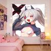 2026 Anime Music Girl Style Tapestry Bohemian Style Tapestry Bedroom Dormitory Holiday HomeTapestry Aesthetic Wall Hanging Decor