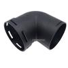 42/60/75/90mm Plastic L-Shaped Air Pipe Elbow Outlet Connector For Webasto Eberspaecher Diesel Parking Car Heater Accessories