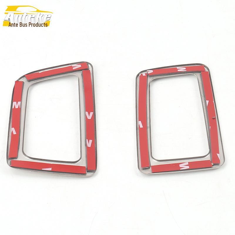 16 Model 9.5th Gen Accord Front Panel Air Vent Bright Ring & Center Console A/C Patch Modification