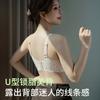 Sweet floral lace women's big chest lift without steel ring Comfortable and breathable breast anti-sagging seamless bra