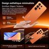 Blackview WAVE 10 Smartphone 6.88" 120Hz 24Go(8+16) + 128Go/jusqu'à 2To 5000mAh Android 16 32MP Téléphone 4G Double Sim GPS - Orange