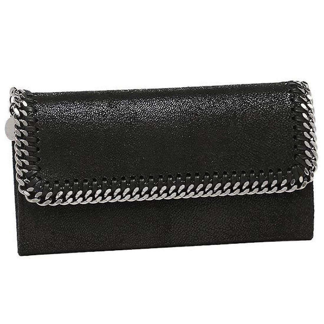 

Long Wallet 430999 W9132 1000 Black Silver [Stella McCartney] [Item]