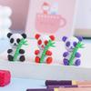 1 Piece  Cartoon Cute Kawaii Candy Colored Rubber Eraser Novelty Stationery Office School Supplies