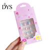 Nail Art Patch 24Pcs Kids Fake Kawaii Fun Designs For Children Stickers Set Creative DIY Kit for Decorations Easy-to-apply Nails