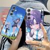 Blue Archive Yuuka Matte Mobile Phone Case for Samsung Galaxy S26 S25 S24 S23 S22 S21 S20 Note20 Plus FE Ultra Colorful Cover