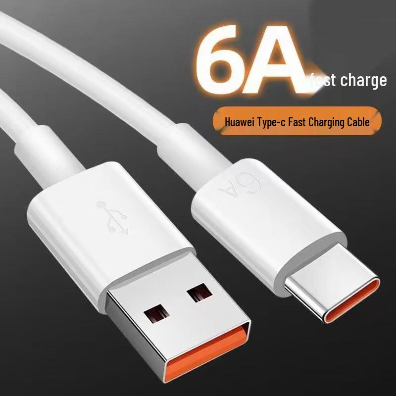 

6A USB-C Super Fast Charging Cable for Huawei, 66W Huawei 6A Super Fast Charge [No Packaging]