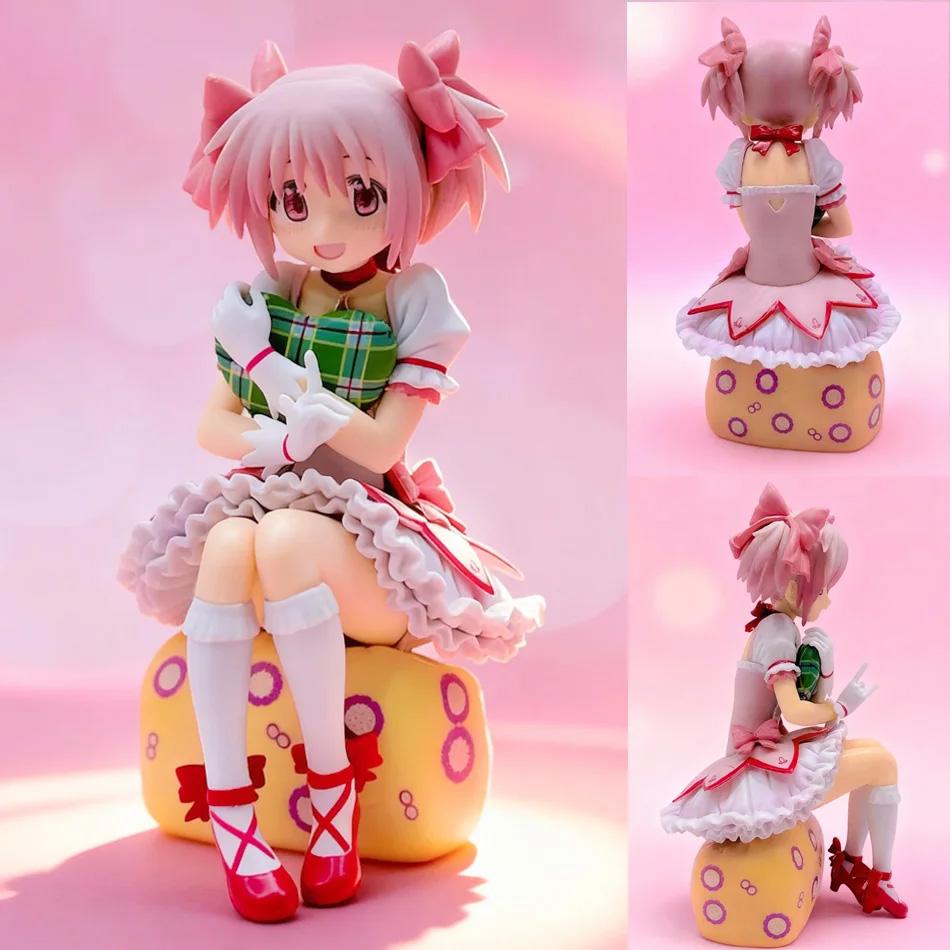 Anime Puella Magi Madoka Magica Aniem Figure Kaname Cute Models Figurines Desktop Ornaments Exquisite Toy Collection Otaku Gifts