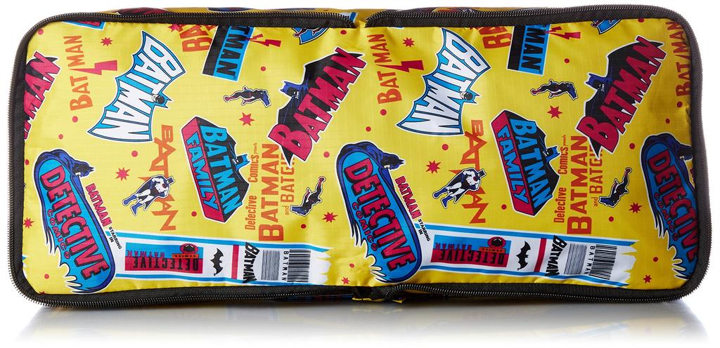 Hapitas Folding Boston Bag Wide Variety of Sticker Yellow (Medium), Shifre, Patterns, Compact, BT5.