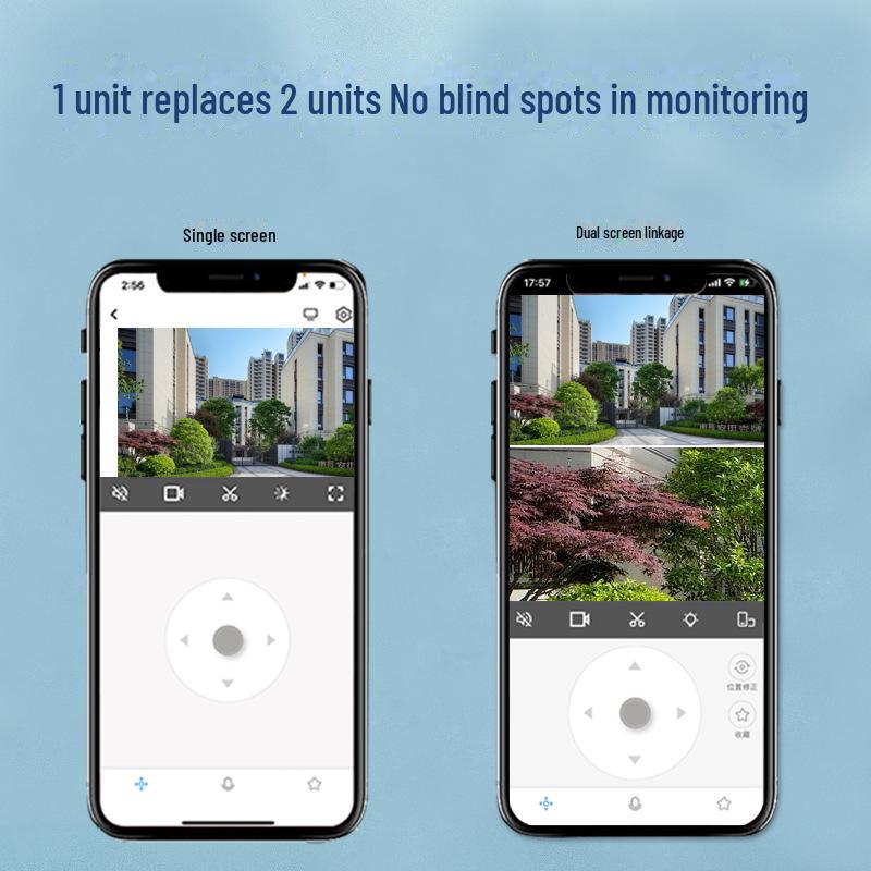 360° HD Panoramic Night Vision Outdoor Wireless Camera with Mobile Remote Access