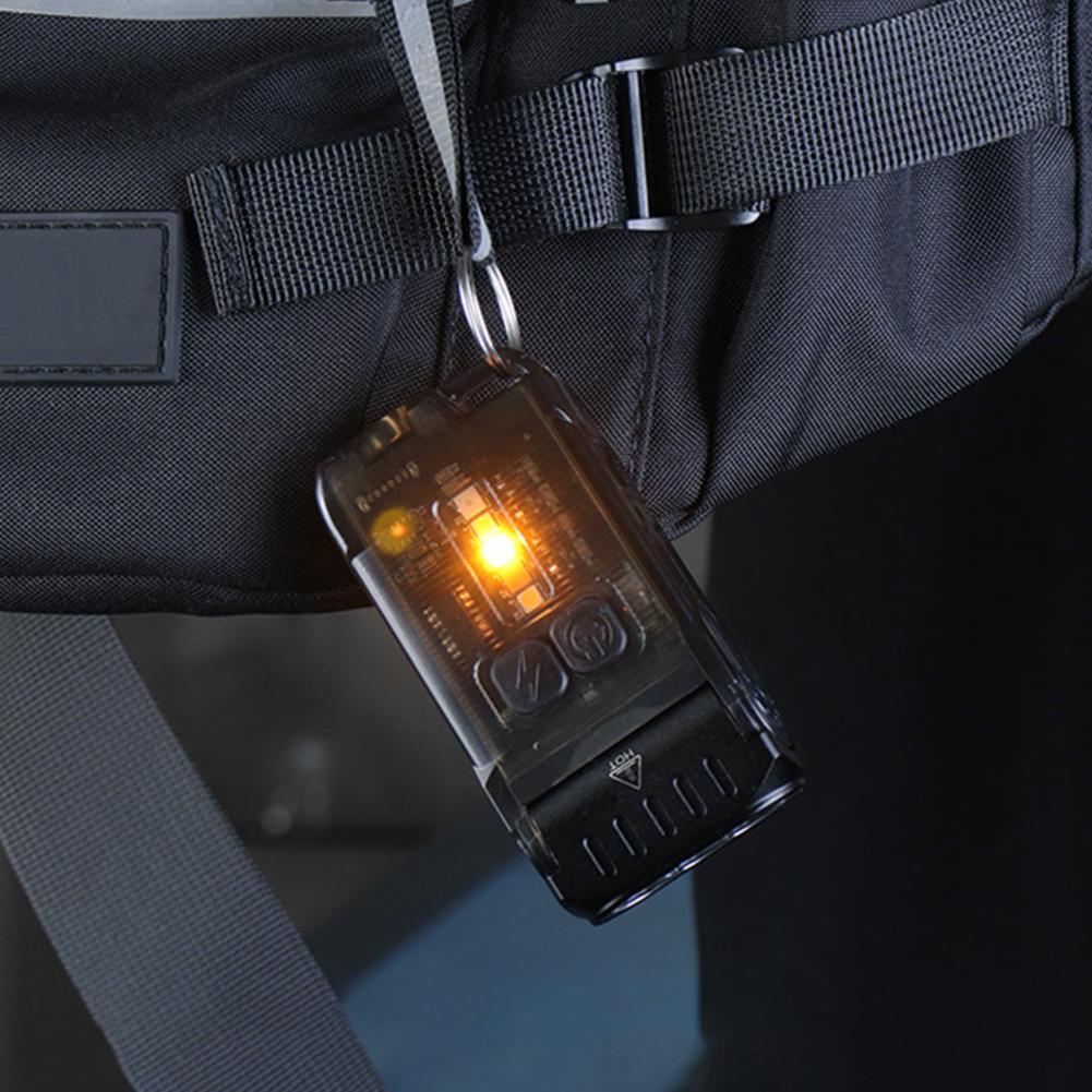 Pocket Torch Light Type-C Rechargeable Portable Mini Torch 1200 Lumens Work Light Magnetic for Car Repairing/Emergency/Camping