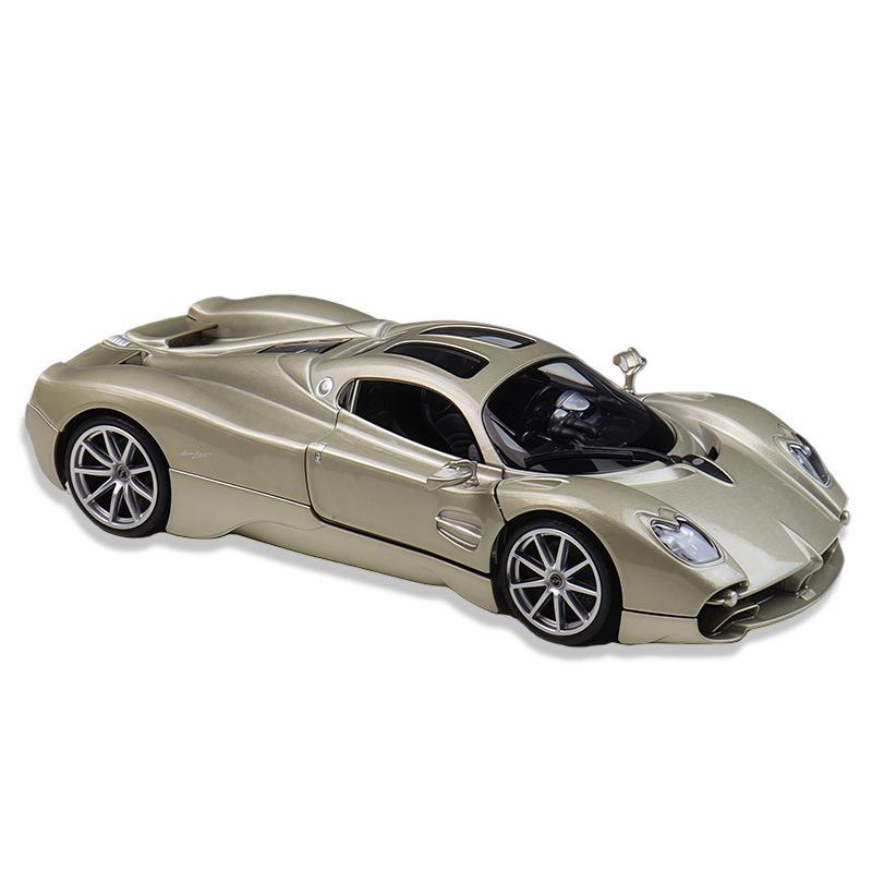 

Welly 1/24 Pagani Utopia Alloy Sports Car Model Diecast Metal Track Racing Vehicles Car Model High Simulation Childrens Toy Gift золотистый