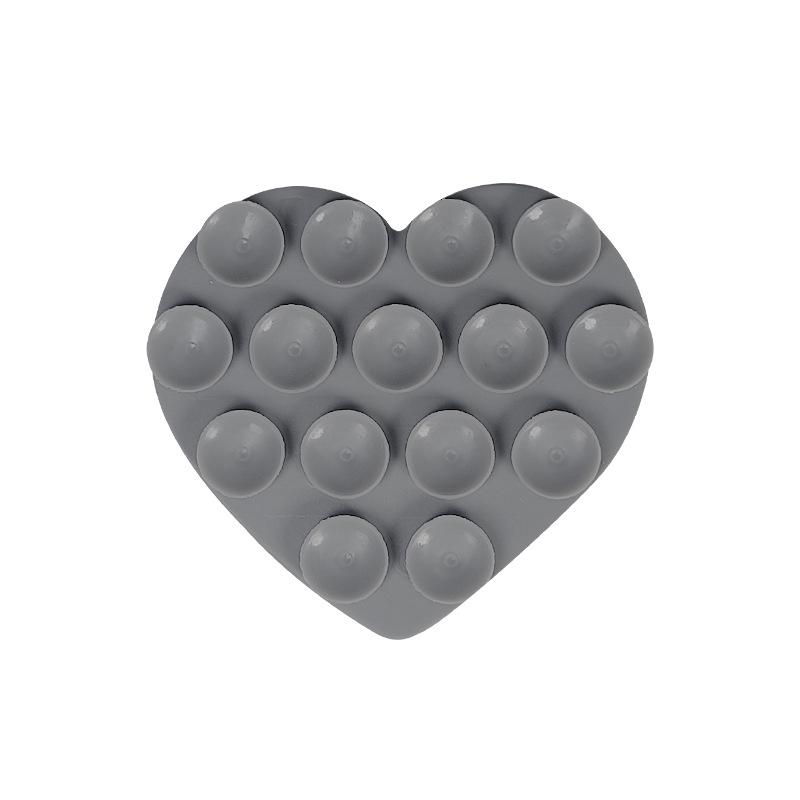 Heart and Fruit Shape Silicone Suction Cup Phone Holder