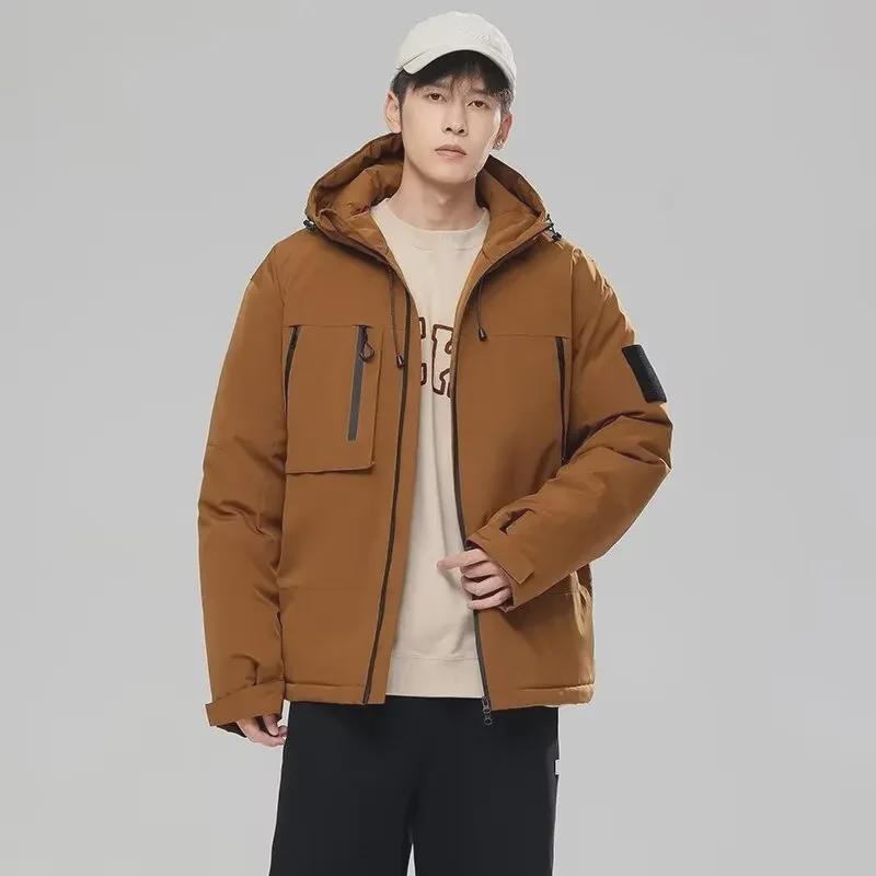 2024 Winter Paare Outdoor Kapuzen Winddicht & Wasserdicht Baumwolljacke