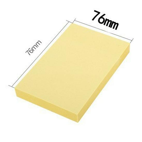 76x76mm Sticky Notes with Strong Adhesive for Office Memos and Messages 76*76mm Sticky Note 1 Pack