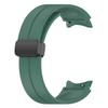 Silicone Strap with Folding Magnetic Buckle for Samsung Watch 4/5/6/Pro - In Stock