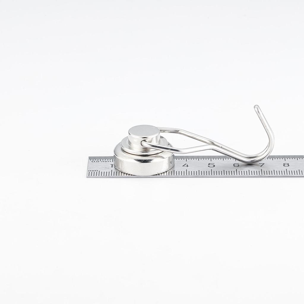 Strong Neodymium Rotating Hook: Powerful No-Drill Magnetic Mount
