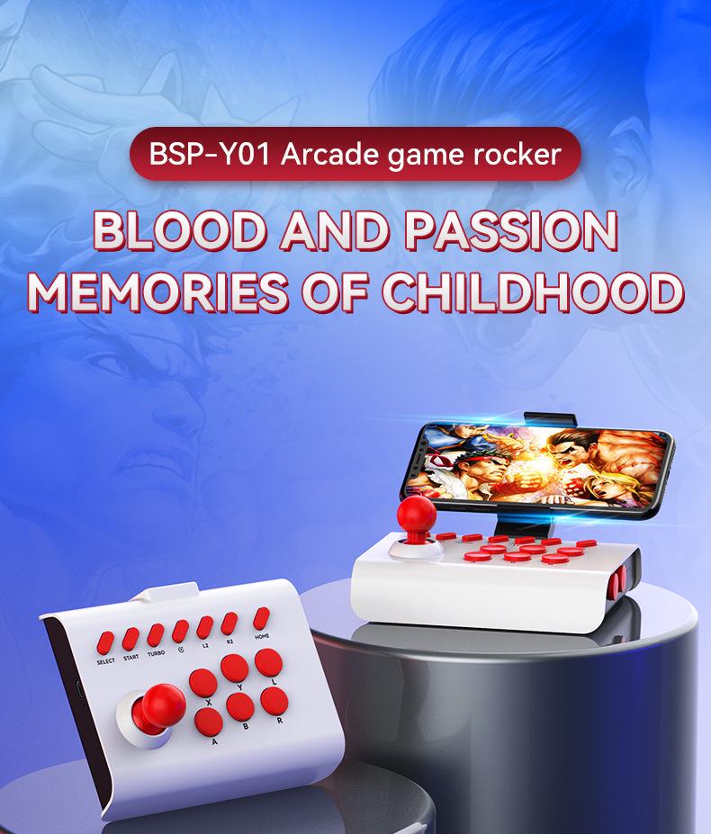 Arcade Joystick for King of Fighters & Street Fighter - Android, iOS, PC & TV Controller