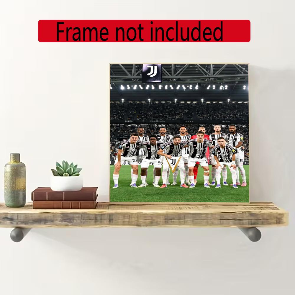 Juventus 5D Diy Diamond Painting Round Diamond Diy Frameless Holiday Artwork Suitable For Home Office Wall Decoration