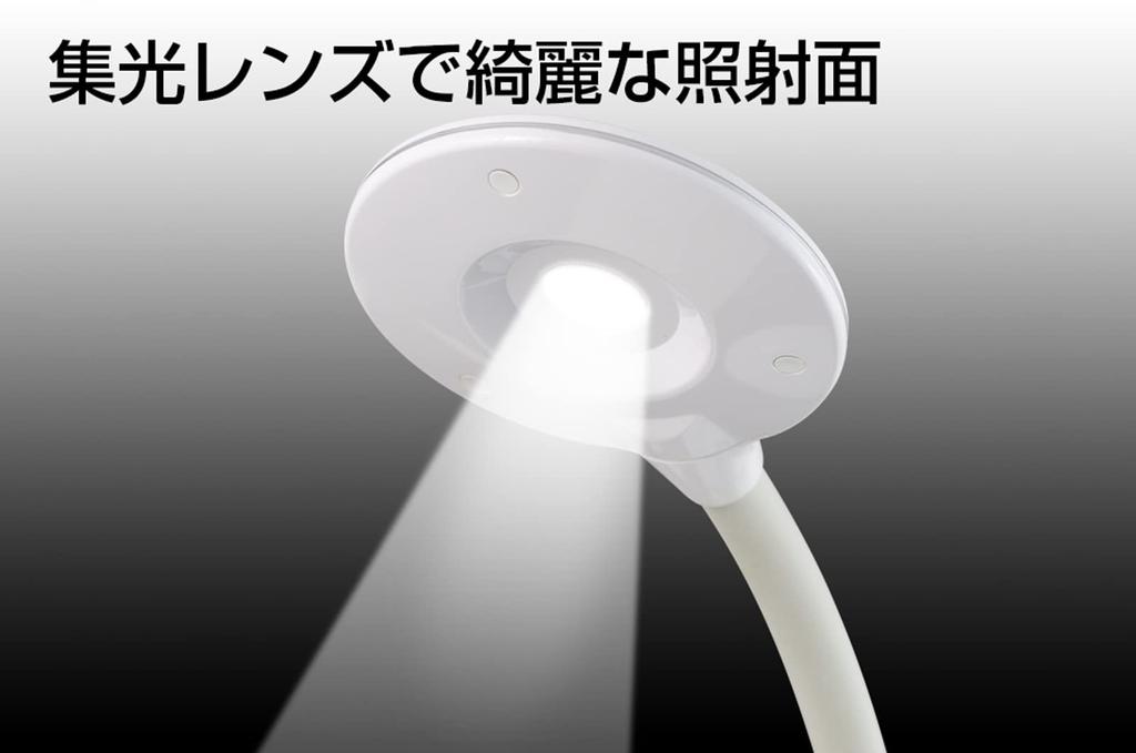 GENTOS Lumillion R256 LED Desk Light (320 Lumens) White (DK-R256WH)
