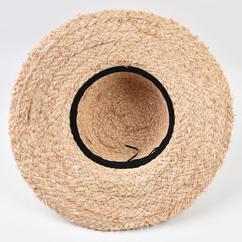 Summer Natural Straw Sun Hat For Women Oversize Fashion Floppy Shade Dome Hat Outdoor Travel Foldable Beach Hat