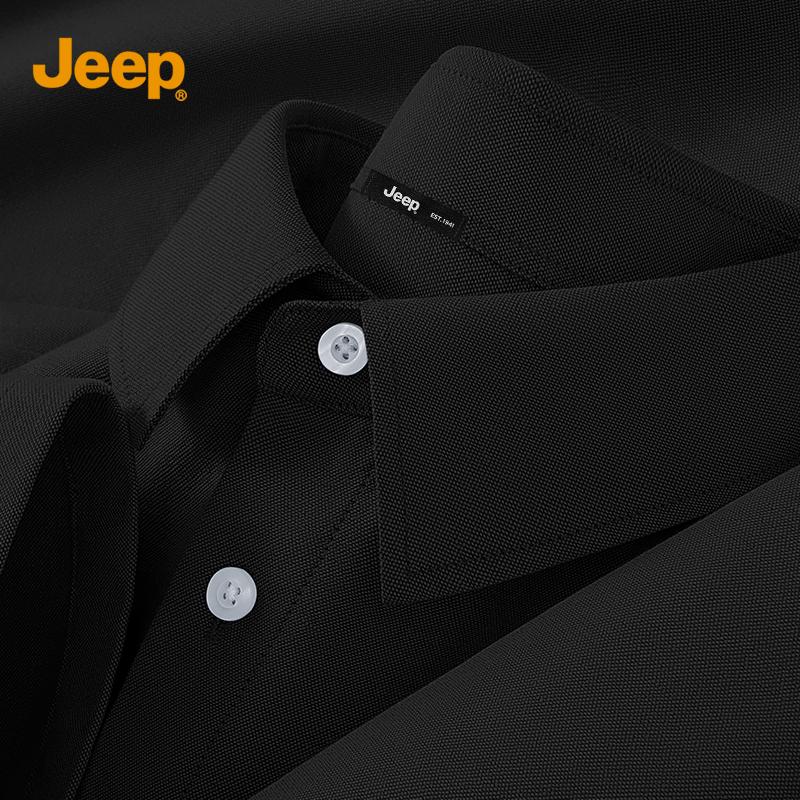 

JEEP Men s Summer Short Sleeve Casual Business Shirt M