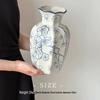 Vintage Blue & White Porcelain Vase for High-End Floral Display – Elegantly Designed Ceramic Ornament for Home Decor