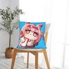 Haru Urara Pillow Case Umamusume Retro Trendy Pillow Cover Square Pillowcases For Chair Sofa Home Decor
