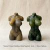 Natural Crystal Female Body Figurine Goddess Model Statue Carved Gemstone Torso for Home Decoration
