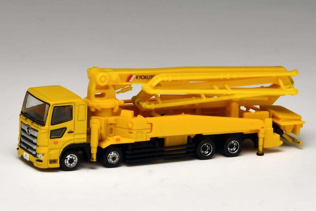 TOMYTEC The Truck Collection Truck Collection Concrete Pump Car Set A Diorama Supplies
