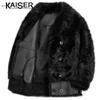 Kaiser Men's Luxury Shearling Leather Jacket