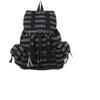 Li Shen Functional Style Striped Large Capacity Backpack